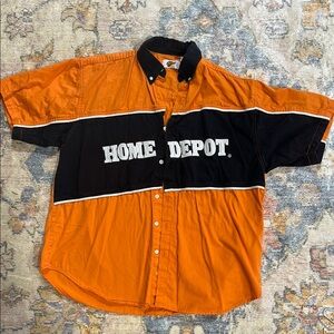 Vintage NASCAR #20 Home Depot Tony Stewart Shirt Men's L Winner's Circle Racing